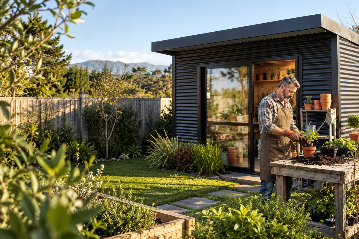 03 garden potting shed