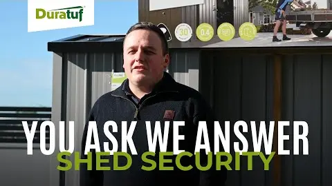 Shed Security Made Easy Keep Your Valuables Safe Thumbnail