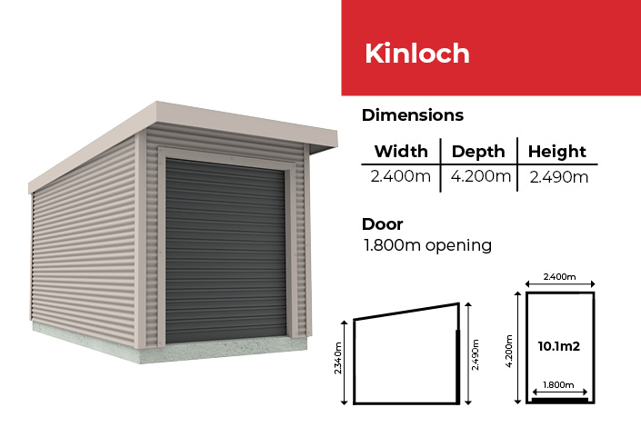 Kinloch Lifestyle Shed